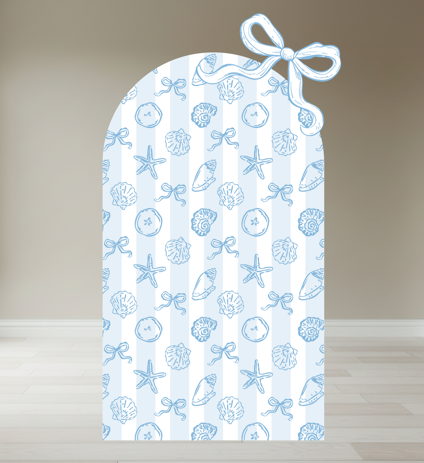 Shelly Backdrop- ( Two Pieces)
