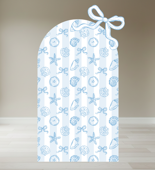 Shelly Backdrop- ( Two Pieces)